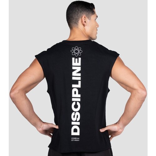 GymBeam Discipline Tanktop Black S Cene
