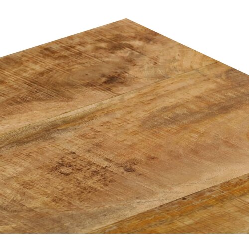  Stolić za kavu 100 x 50 x 35 cm od masivnog drva manga i čelika Slike