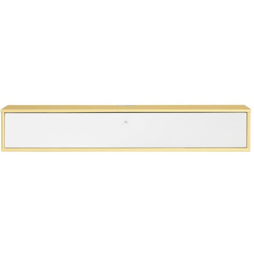 Hammel Furniture Svetlo rumena/bela TV omarica 133x22 cm Mistral &amp;ndash; Slike