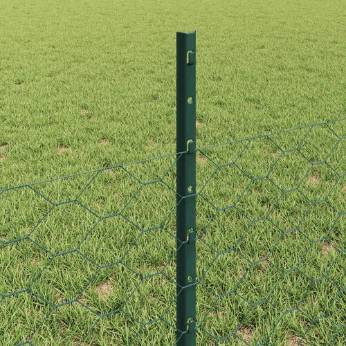  Heksagonalna ograda s stubom 10 x 0,5 m Čelik premazan PVC-om Slike