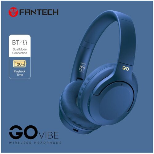  Bluetooth slušalice Fantech GO Vibe WH05 plava Cene
