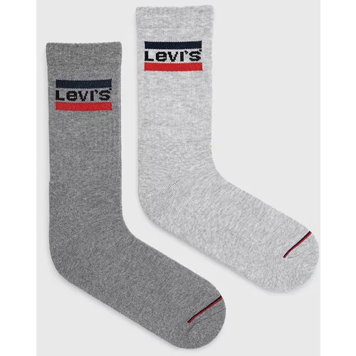 Levi's Čarape za muškarce, boja: siva