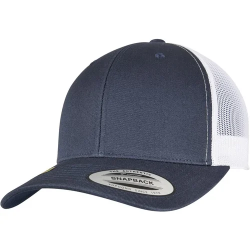 Flexfit YP CLASSICS RECYCLED RETRO TRUCKER CAP 2-TONE navy/white