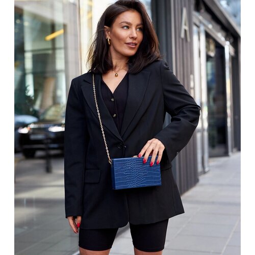 Gemre Navy blue "satchel" bag with chain Dratche Cijene