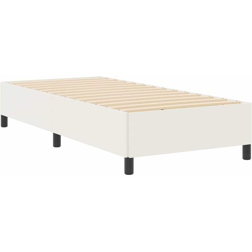  Krevet s opruga kutije Krema 80 x 200 cm Kordura tekstil Slike