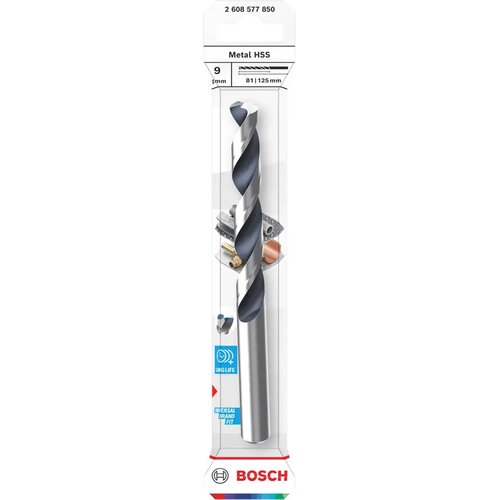 Bosch Svrdlo za metal metal HSS, 9 x 81 x 125 mm, prihvat CYL Cijene