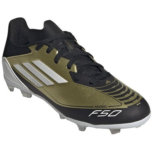 Adidas Kopačke za dečake f50 league fg/mg BPG, Zlatno-crne Cene