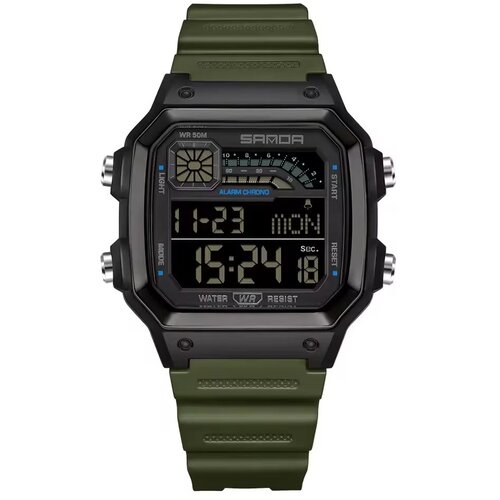  Digitalna ura SANDA BA-41792 - Zeleno / Črno KP41792 Cene