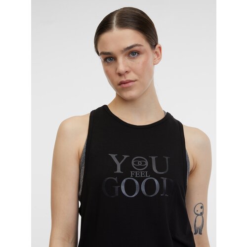 Orsay Black Women's Sports Tank Top - Women's Cene