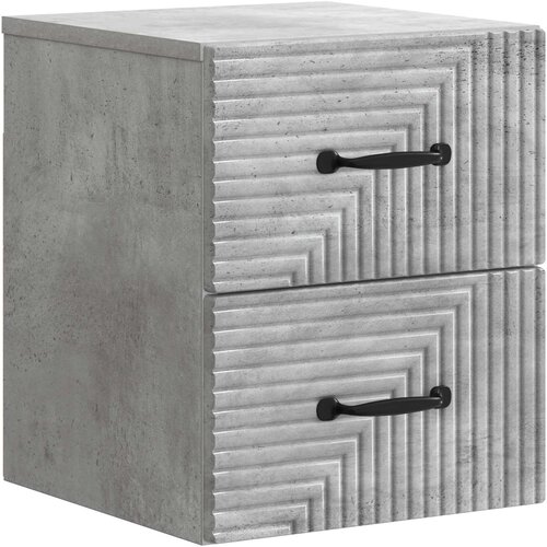  Noćni ormarić za montažu na zid Betonska siva 34,5 x 33 x 40 cm Cijene