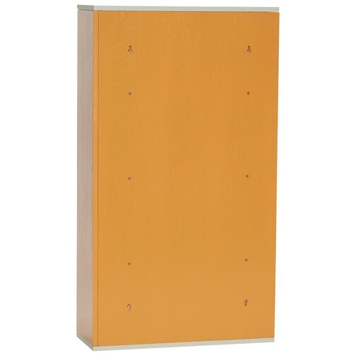 H&amp;uuml;bsch Oranžna stenska polica iz masivnega jesena 60x109 cm Apollo &amp;ndash; Slike