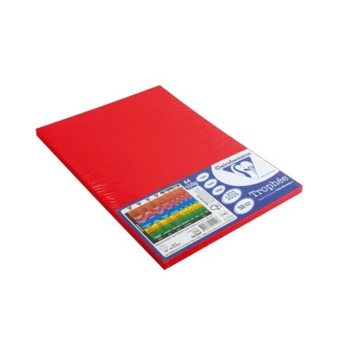  Claire kopirni papir a4 160g 50k - odaberite nijansu intenzivna crvena ( 486383 ) Slike