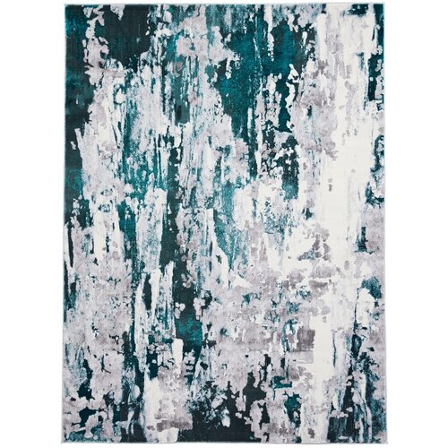 Think Rugs Sivo-zeleni tepih Apollo, 160 x 220 cm Slike