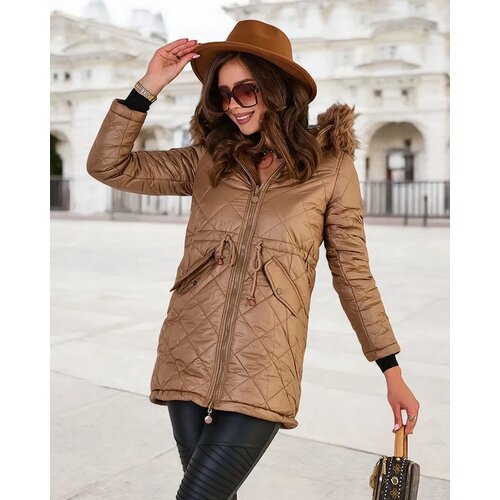 Resti Women's double-sided jacket in brown Cene