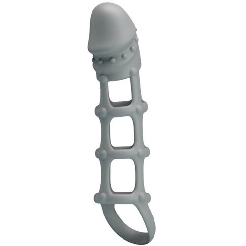 Pretty Love navlaka za penis sa prstenom za testise &amp;mdash; 13,5 cm &amp;mdash; BI 26234 Slike