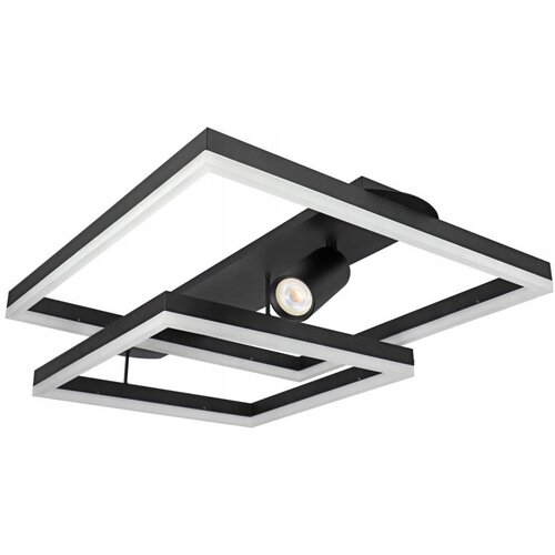  LED plafonska svetiljka LED/38W/230V + 1xGU10/30W crna Cene