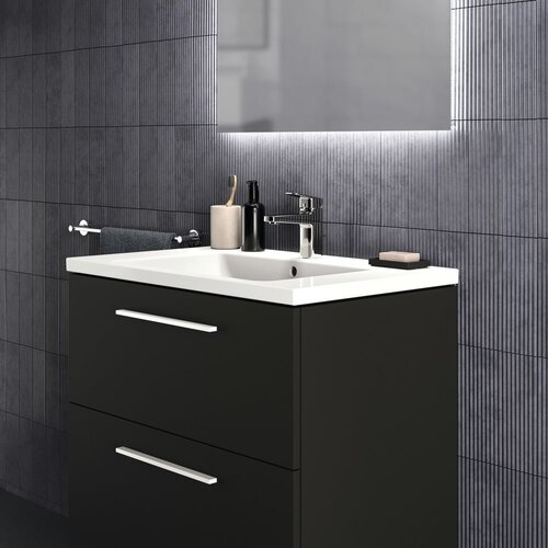 Ideal Standard Antracitno sivi zidni ormarić za ispod umivaonika 80x63 cm i.Life B &amp;ndash; Slike