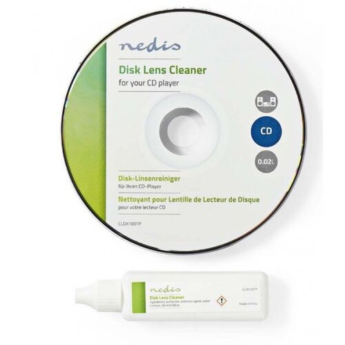 Nedis CLDK100TP disk za ciscenje cd plejera 20ml Cene