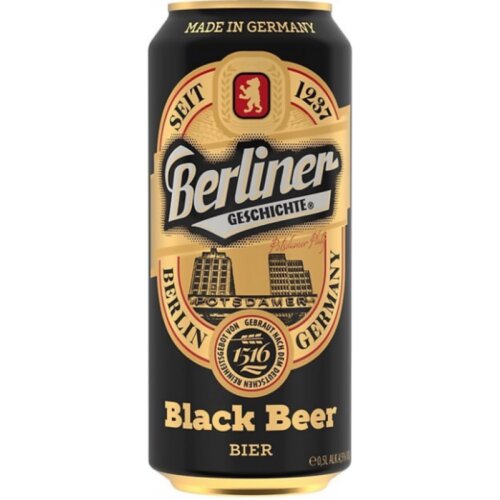 Privatbrauerei Eibau i. Sa. GmbH Berliner Geschichte Crno pivo, 0.5l Slike