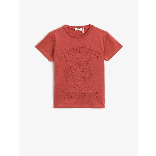 Koton T-Shirt - Brown - Regular fit Slike