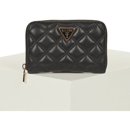 Guess GIULLY MEDIUM ZIP AROUND Crna Cijene