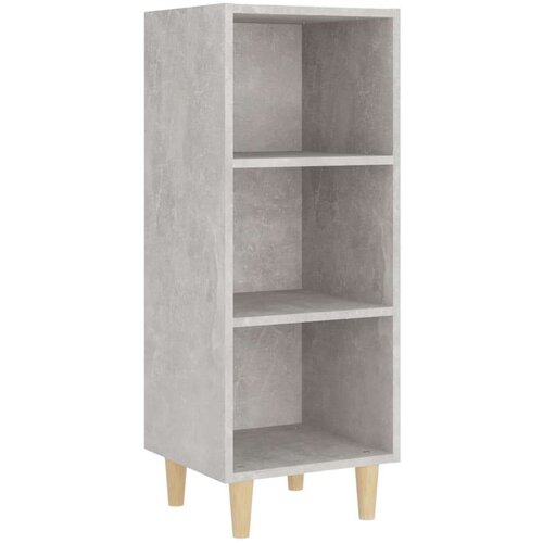  Komoda siva boja betona 34 5x32 5x90 cm od konstruiranog drva Slike