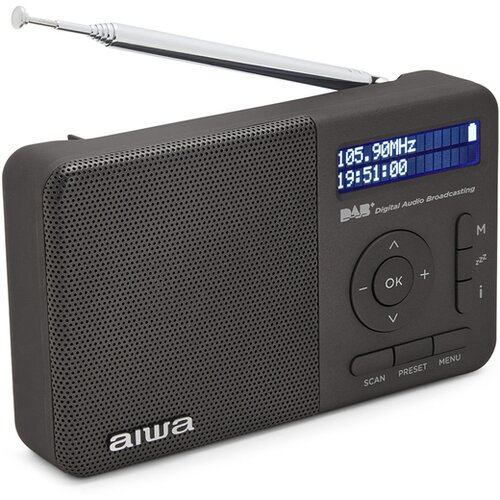 Aiwa prenosni radio z DAB RD-40DAB/BK Slike