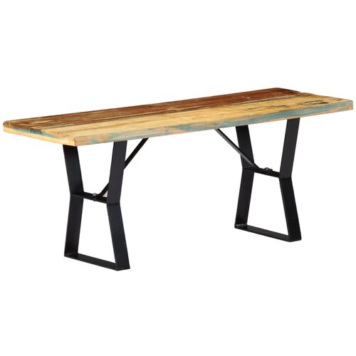 vidaXL Klop iz trdnega predelanega lesa 110 cm Cene