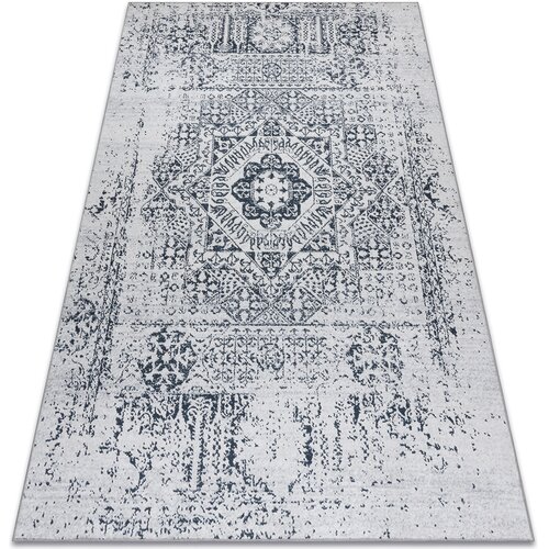 RugsX Preproge ANDRE 1072 pralna preproga Rozeta vintage protizdr 120x170 cm Bela Cene