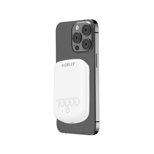 Celly MagSafe power bank od 10000mAh eksterna baterija u BELOJ boji ( MAGPB10000PROWH ) Cene