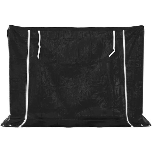 vidaXL Stalak za drva za ogrjev s ki&scaron;nom navlakom 151x60,5x110,5 cm Cijene