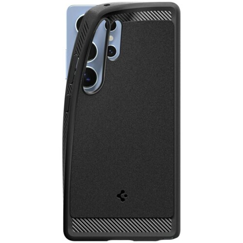 Spigen Rugged Armor MagSafe maska za Samsung Galaxy S25 Ultra ACS08951 - mat crna Slike