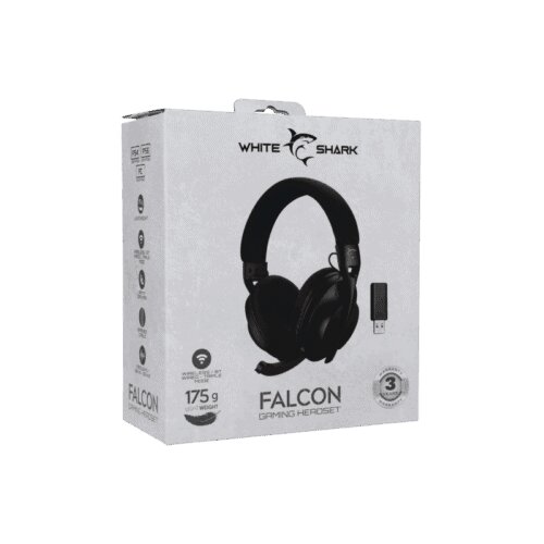 WHITESHARK HEADSET WGH-2441 FALCON Black &ndash; Wireless Cijene