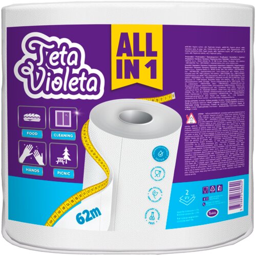 Violeta papirnate brisače, Maxi all in 1, 1 kos Cene