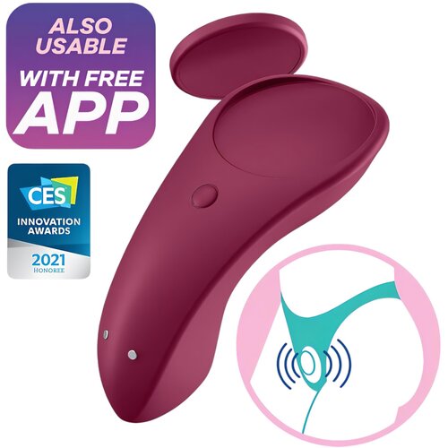 Satisfyer vibrator Sexy Secret, s aplikacijom Slike