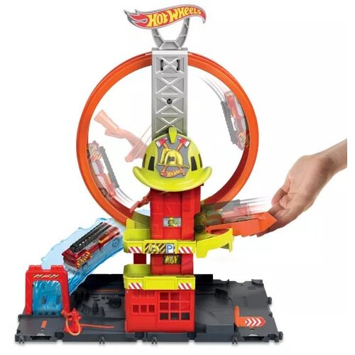 HW Hot Wheels City vatrogasna stanica Slike