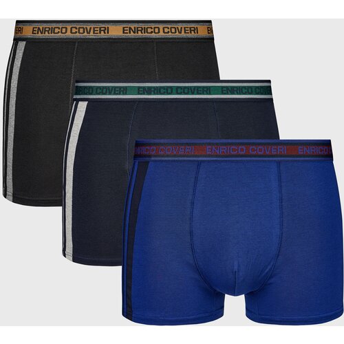 Enrico Coveri 3PACK Bokserice Cobal Cijene