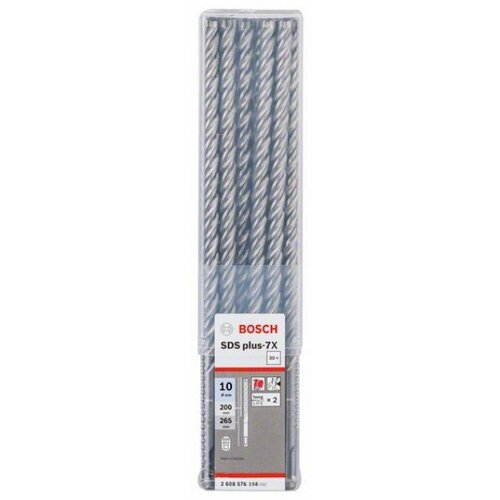 Bosch hamer burgija SDS plus-7X 10 x 200 x 265 mm, 1 komad ( 2608576198. ) Slike