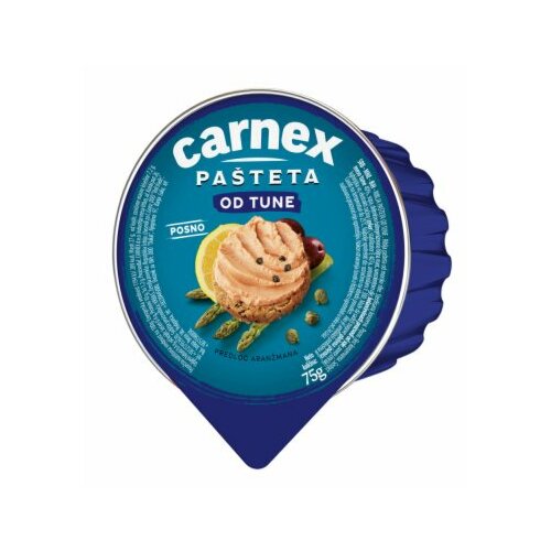 Carnex pašteta od tune 75g folija Cene