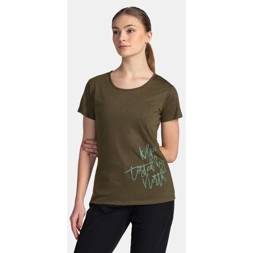 Kilpi Women&amp;#039;s technical T-shirt GAROVE-W Dark green Slike