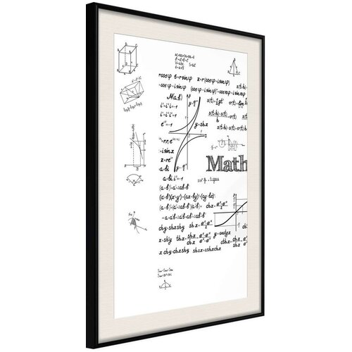  Poster - Math Formulas 30x45 Slike