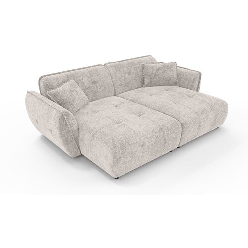 Ropez Bež sofa od &amp;scaron;enila s ležaljkom 252 cm Nelia Big &amp;ndash; Slike
