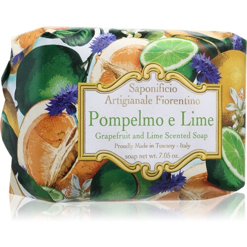 Saponificio Artigianale Fiorentino Grapefruit and Lime Perfumed Soap naravno trdo milo 200 g Cene