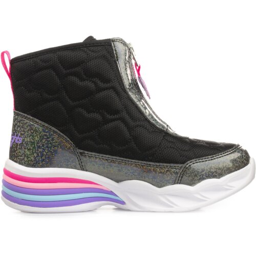 Skechers Sweetheart Lights - Heart Hugger dječje čizme 302666l-BKMT Slike