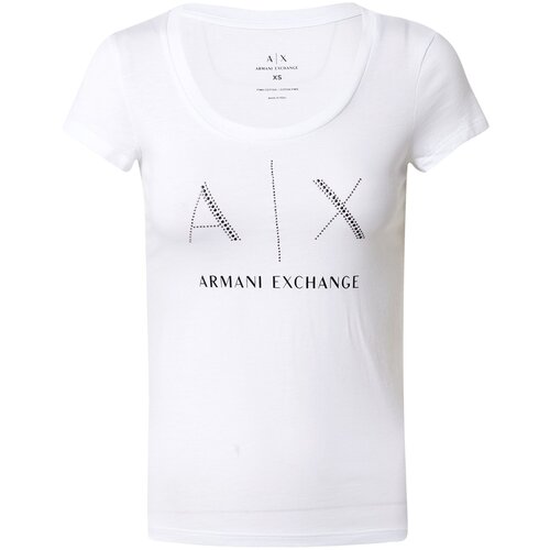 Armani Exchange Majica bijela Slike