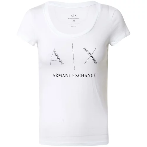Armani Exchange Majice s kratkimi rokavi 8NYT83 Bela
