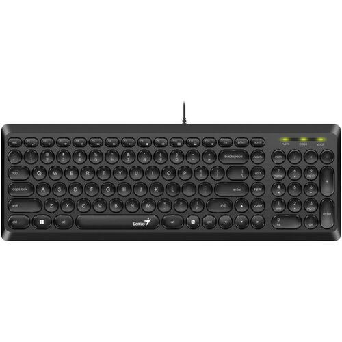 Genius SlimStar Q200,USB,BLK,SER Slike