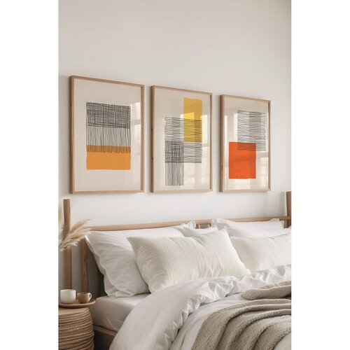 WALLXPERT Č-300651 - 3040 set dekorativnih slika u vi&scaron;e boja (3 komada) Cene