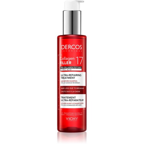 Vichy Dercos Collagen 17 Filler ultra obnavljujući tretman, 150 ml Slike
