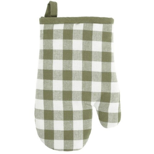 Tiseco Home Studio Bombažna kuhinjska rokavica Gingham &amp;ndash; Slike